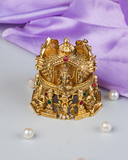 Designer Lakshmi Ganesha Kumkum Holder - WL5320
