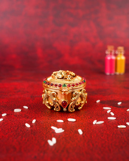 Designer Radha & Krishna Kumkum Holder - WL5324