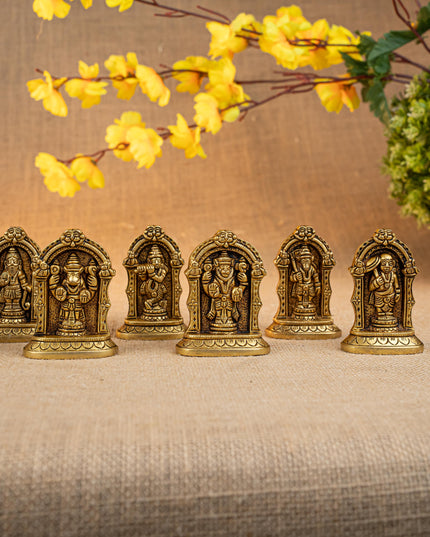 Brass Dasavatharam Idol - 3 inch - WL5329