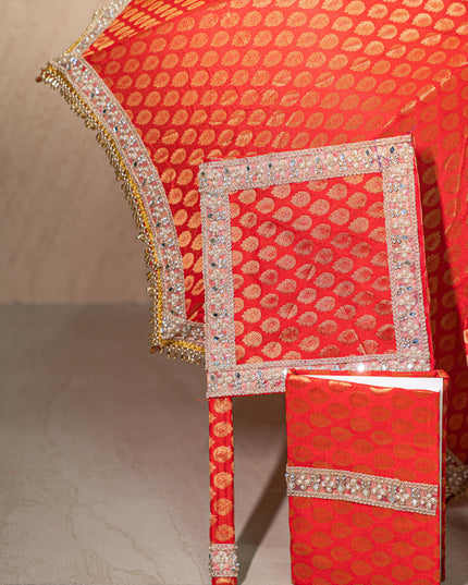 Kasi Yatra Set - Red - WL5333