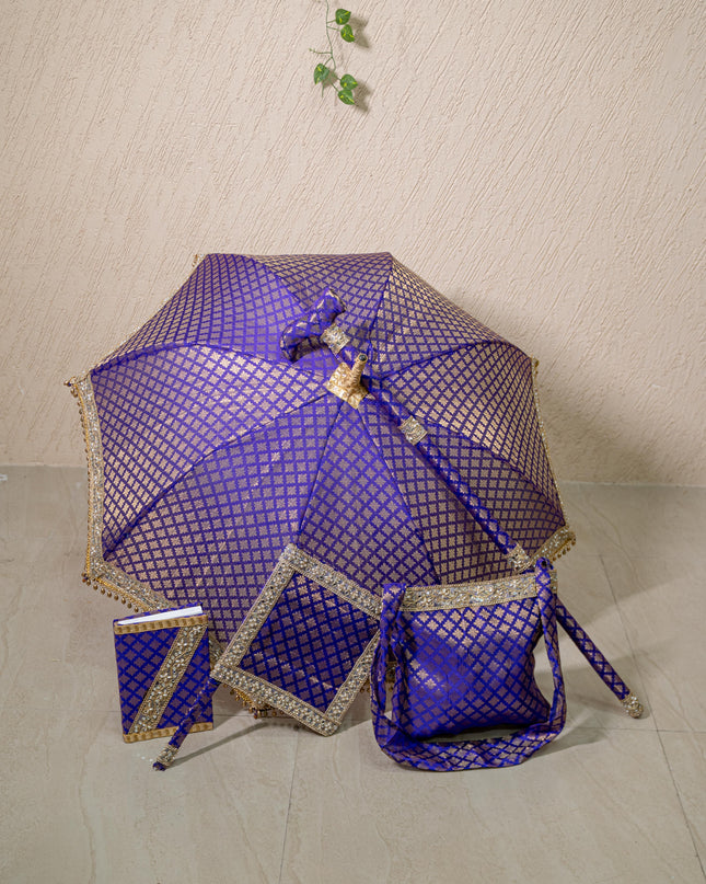 Kasi Yatra Set - Voilet - WL5334