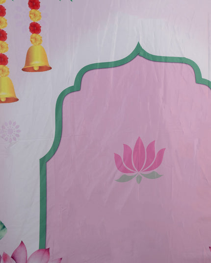 Back Drop - Lotus Pichwai Design - WL5358