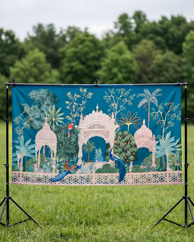 Back Drop - Peacock Design - WL5360