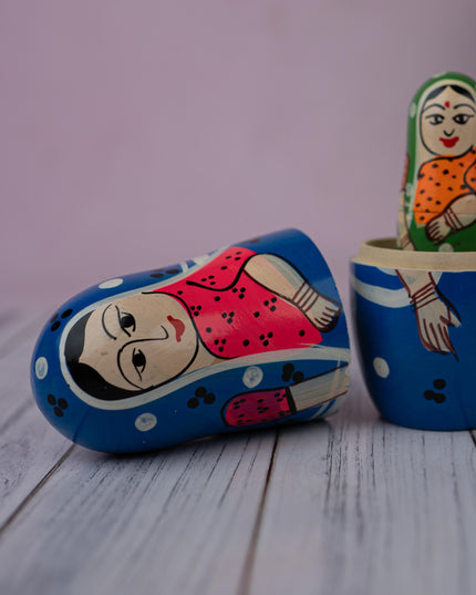 Kondapalli Toy - Lady Nesting Doll - WL5364