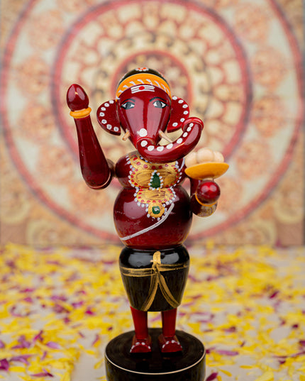 Kondapalli - Standing Ganesha - 7 inch - WL5368