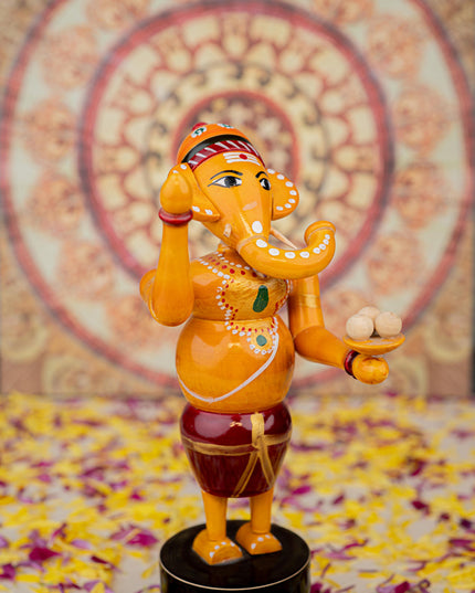 Kondapalli - Standing Ganesha - 7 inch - WL5368