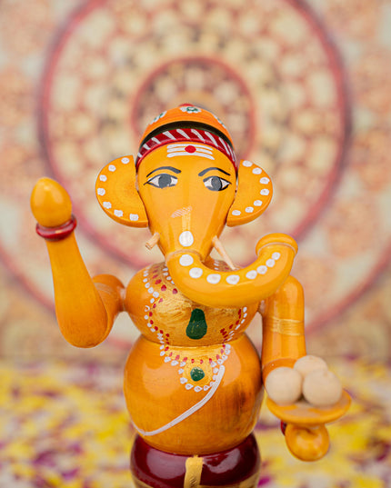 Kondapalli - Standing Ganesha - 7 inch - WL5368