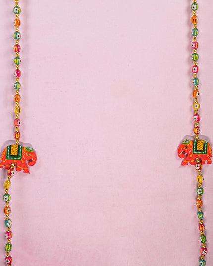 Kondapalli - Elephant Thoran with Bell - Set of 2 - WL5375
