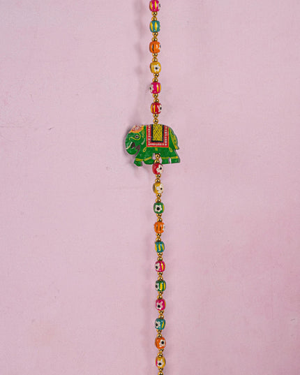 Kondapalli - Elephant Thoran with Bell - Set of 2 - WL5375