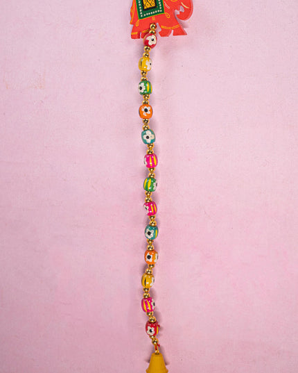 Kondapalli - Elephant Thoran with Bell - Set of 2 - WL5375