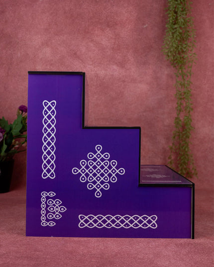 3 Step - Dismantable Golu Padi - Kolam Design - WL5376-1