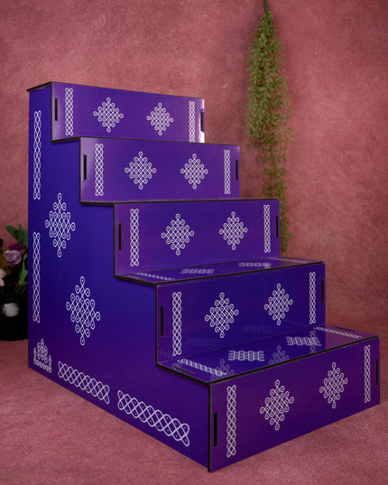 5 Step - Dismantable Golu Padi - Kolam Design - WL5376-2