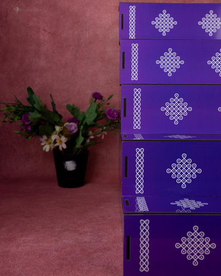 5 Step - Dismantable Golu Padi - Kolam Design - WL5376-2