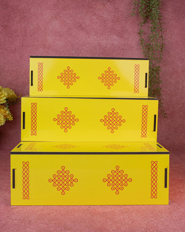 3 Step - Dismantable Golu padi - Lakshmi Design - WL5377-1