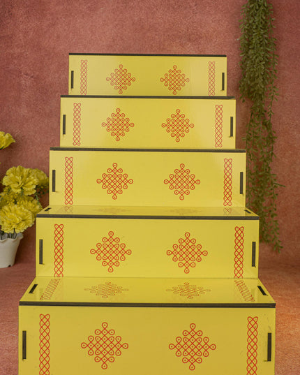 5 Step - Dismantable Golu Padi - Lakshmi Design - WL5377-2