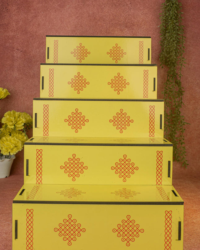 5 Step - Dismantable Golu Padi - Lakshmi Design - WL5377-2