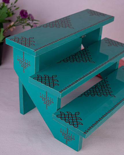 3 Step Golu Padi with Kolam Design - WL5379