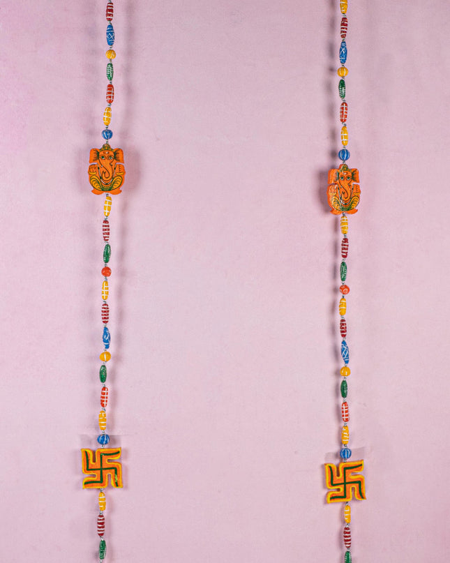 Kondapalli - Ganesha Thoran with Bell - Set of 2 - WL5381