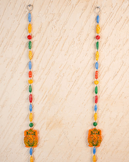 Kondapalli - Ganesha Thoran with Bell - Set of 2 - WL5381