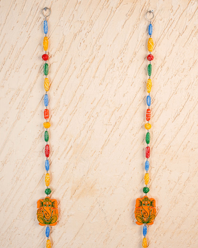Kondapalli - Ganesha Thoran with Bell - Set of 2 - WL5381