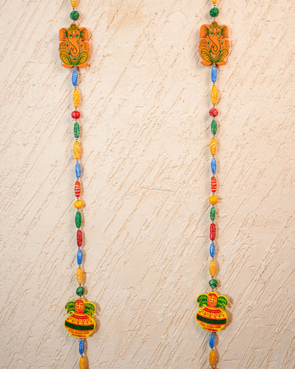 Kondapalli - Ganesha Thoran with Bell - Set of 2 - WL5381
