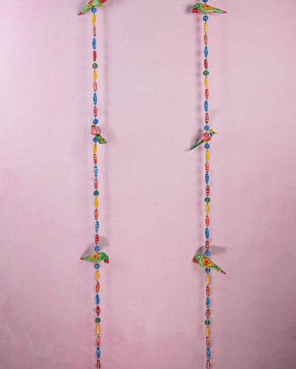 Kondapalli - Parrot Thoran with Bell - Set of 2 - WL5369
