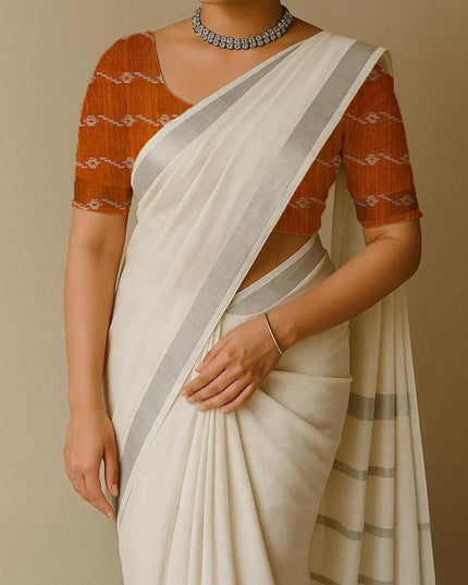 Raw Silk Blouse Bit - Set of 10 - Assorted Colors - WL5382