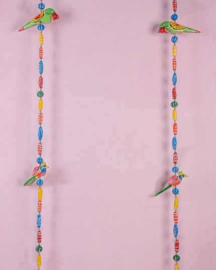 Kondapalli - Parrot Thoran with Bell - Set of 2 - WL5369
