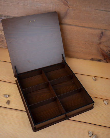 Brown Annapakshi Dry Fruit Box - 12x12 inch - WL5383-2