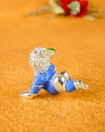 German Silver Baby Krishna - 2 inch - WL5386