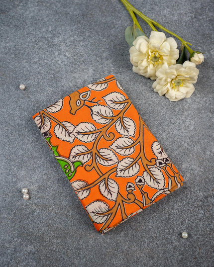 Kalamkari Blouse Bit - Set of 10 - Assorted - WL5392