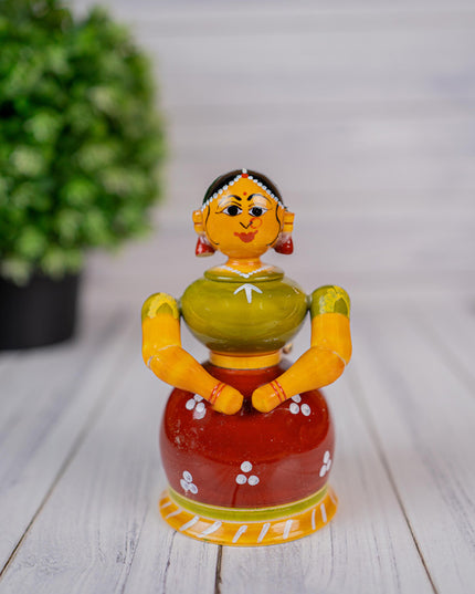 Kondapalli - Lady Butta Bomma - 5 inch - WL5398