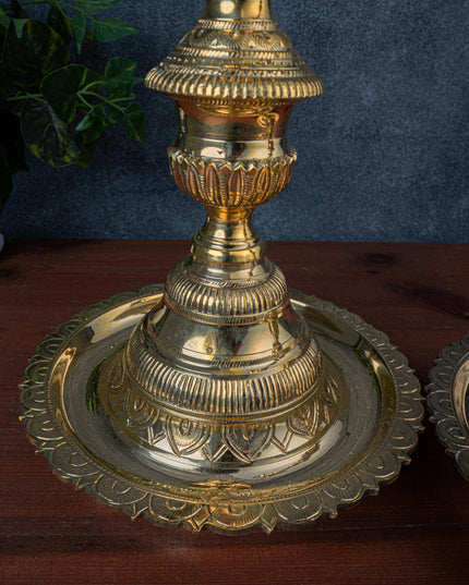 Brass Annapakshi Kuthu Vilakku - 30 inch - WL5408