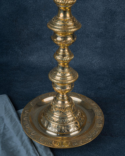 Brass Annapakshi Kuthu Vilakku - 39 inch - WL5410