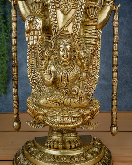 Brass Tirupathi Idol - 19 inch - WL5469