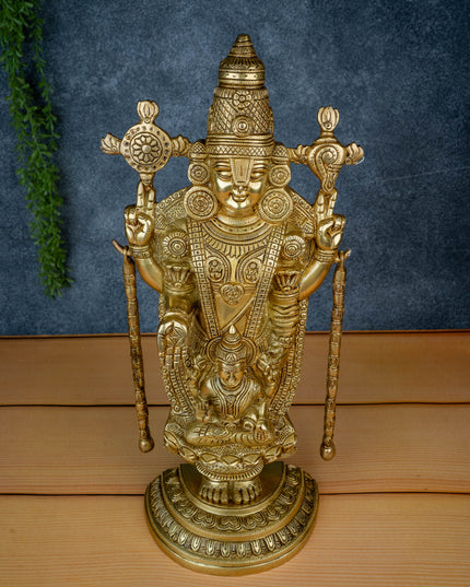Brass Tirupathi Idol - 19 inch - WL5469