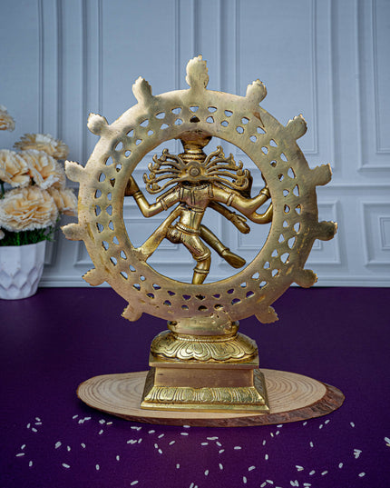Brass Nataraja Idol - 12 inch - WL5473