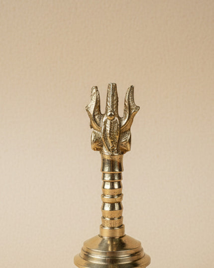 Brass Bell with Choolam - 5 inch - WL5476