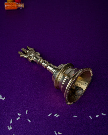 Brass Bell with Choolam - 5 inch - WL5476