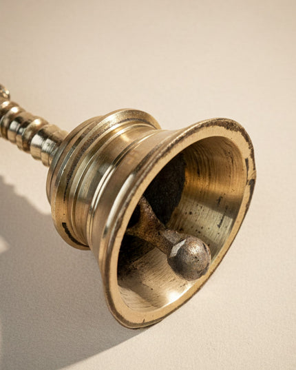 Brass Bell with Choolam - 5 inch - WL5476