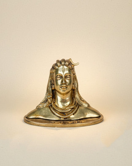 Brass Adiyogi Idol - 5 inch - WL5477