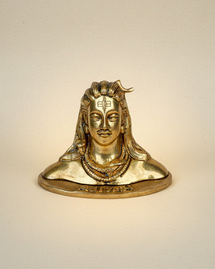 Brass Adiyogi Idol - 5 inch - WL5477