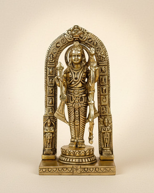 Brass Ram Lalla Idol - 6 inch - WL5478