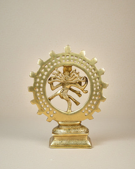Brass Nataraja Idol - 8 inch - WL5479