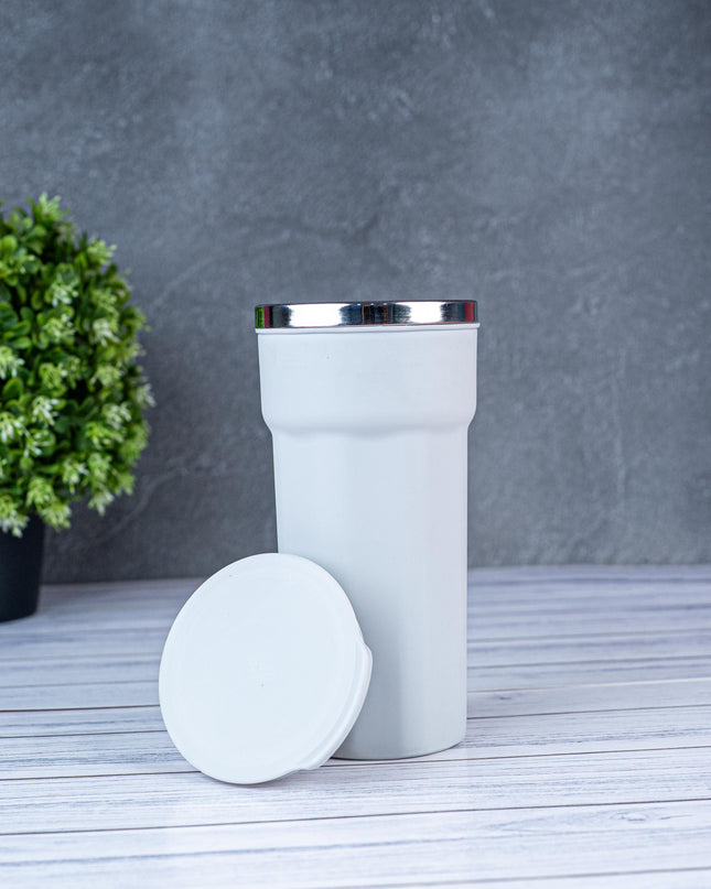 Insulated Mug with Lid - 6 inch - Grey - WL5492-2