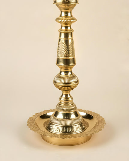 Brass Annapakshi Kuthu Vilakku - 21 inch - WL5506