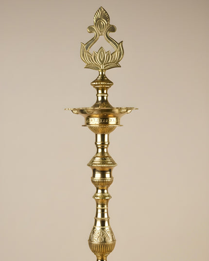 Brass Kuthu Vilakku - 30 inch - WL5507