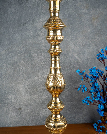 Brass Annapakshi Kuthu Vilakku - 28 inch - WL5508