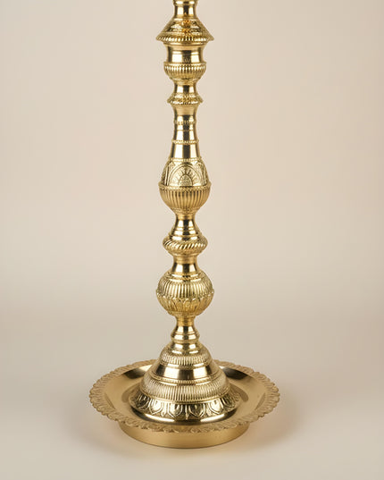 Brass Annapakshi Kuthu Vilakku - 28 inch - WL5508