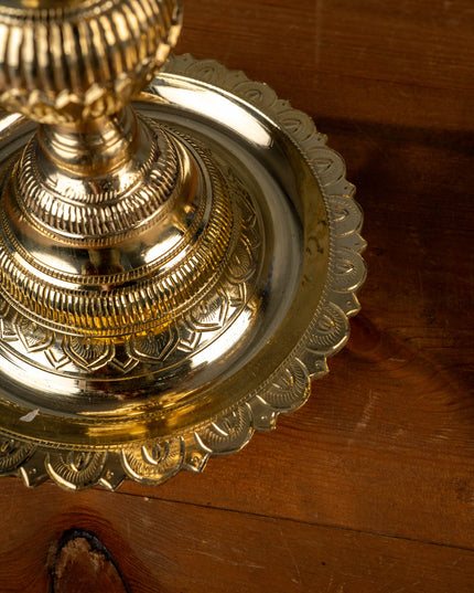 Brass Annapakshi Kuthu Vilakku - 28 inch - WL5508